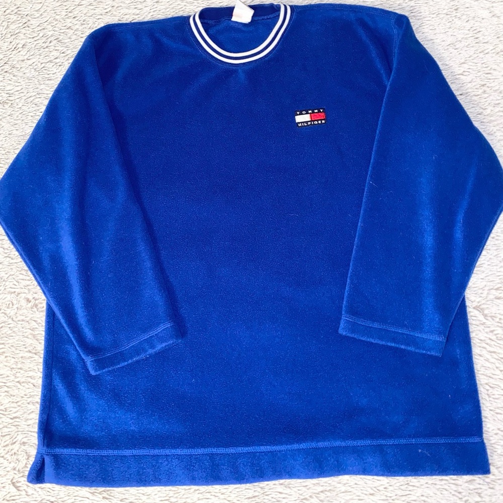 Vintage Tommy Hilfiger Fleece Pullover/Sweater - Men’s XL